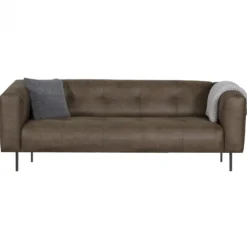 3 zitsbank - Almada - leer Bull bruin 15