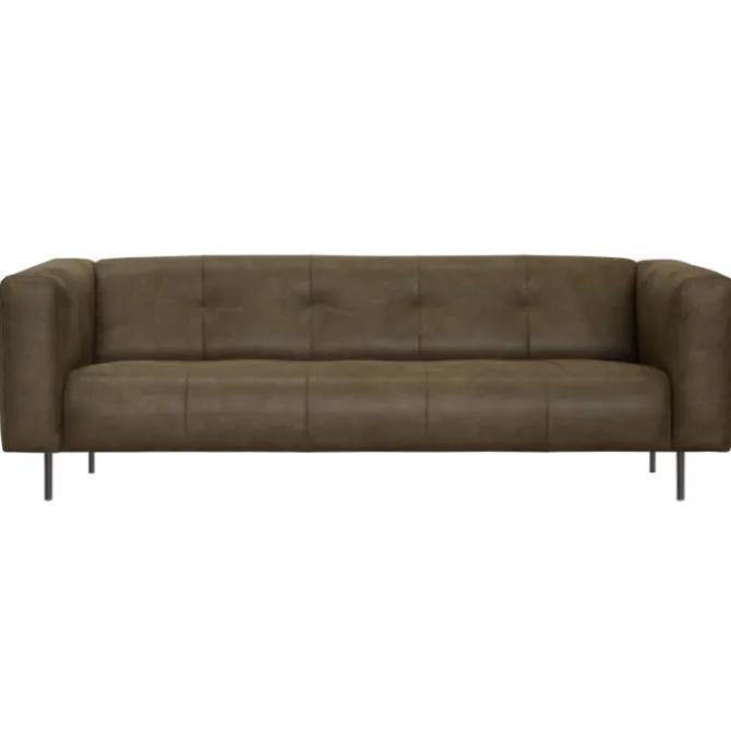 2 zitsbank - Almada - leer Bull bruin 15