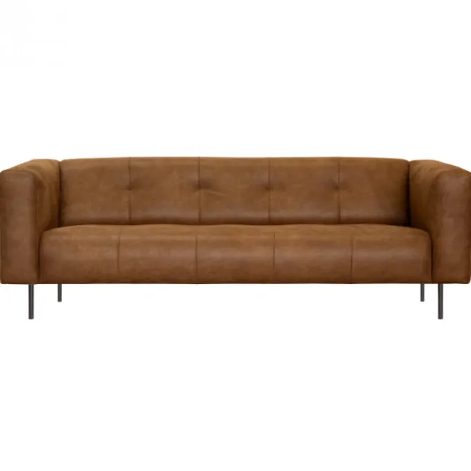 2 zitsbank - Almada - leer Bull cognac 28