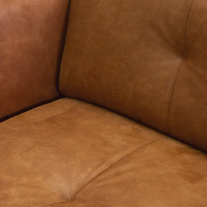 2 zitsbank - Almada - leer Bull cognac 28