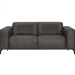3 zitsbank - Bolero - leer Kentucky antraciet 01