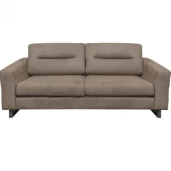 2,5 zitsbank - Castelo - lederlook River bruin 10