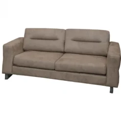 2,5 zitsbank - Castelo - lederlook River bruin 10