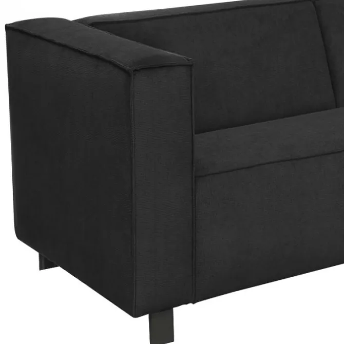 3 zitsbank - Flaska - stof Regain antraciet 67