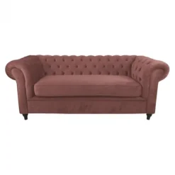 2,5 zitsbank - Giethoorn - Kronos fluweel roze 29