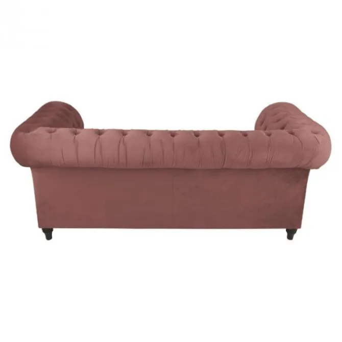2,5 zitsbank - Giethoorn - Kronos fluweel roze 29