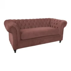 2 zitsbank - Giethoorn - Kronos fluweel roze 29