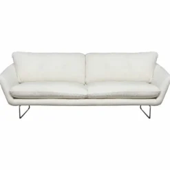 3 zitsbank - Kuddar - stof Alpine wit 101