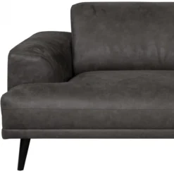 2,5 zitsbank - Lagos - leer Bull antraciet 67