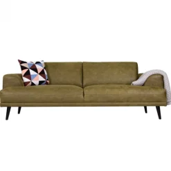 3 zitsbank - Lagos - leer Bull groen 59