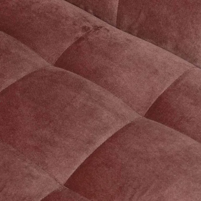 3 zitsbank - Rang - velours Juke carmine 36