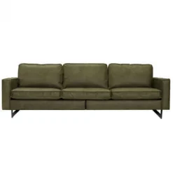 4 zitsbank - Riverdance - leer Dalton groen 14