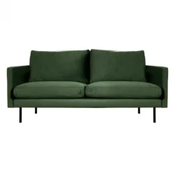 2 zitsbank - Violet - velours Brunei groen 45