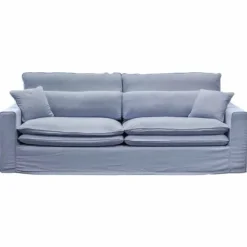 3,5 zitsbank Lösa - stof Siena Baby blauw 611