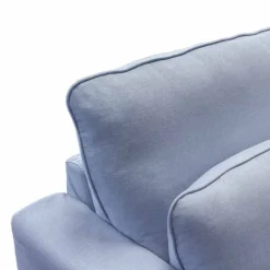 3,5 zitsbank Lösa - stof Siena Baby blauw 611