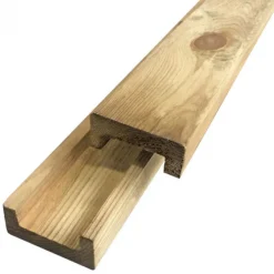 Afdeklat Grenen 3,2 x 7 cm - 180 cm