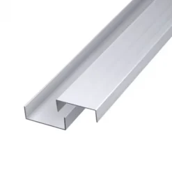 Afdeklijst aluminium 200 cm per 2 stuks