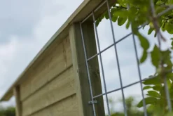 Afsluitplank vuren tbv rabatsysteem - voor Plus Plank en Klink groen geimpregneerd (200 cm)