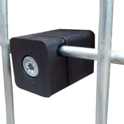 Afstandhouder vierkant voor draadmat - Antracietgrijs kunststof - 20 mm (10 stuks)