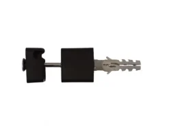 Afstandhouder vierkant voor draadmat - Antracietgrijs kunststof - 20 mm (10 stuks)