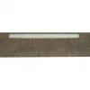 Afwerklijst onderkant - Ledstrip helder wit - Göteborg Beton Donker - 140 x 5,5 cm
