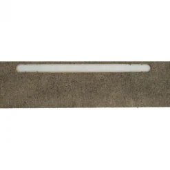 Afwerklijst onderkant - Ledstrip helder wit - Göteborg Beton Donker - 140 x 5,5 cm