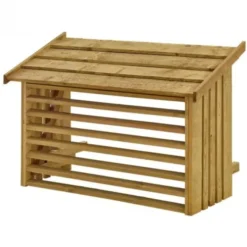 Airco ombouw hout - naturel - 116 x 56 x 78 cm (BxDxH)