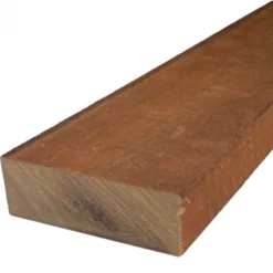Balk hardhout angelim 50 x 100 mm gezaagd