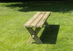 Bank vuren geimpregneerd - Nostalgi 38 x 177 x 44 cm