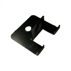 Begin- en eindclip RVS zwart incl schroeven (25 stuks)