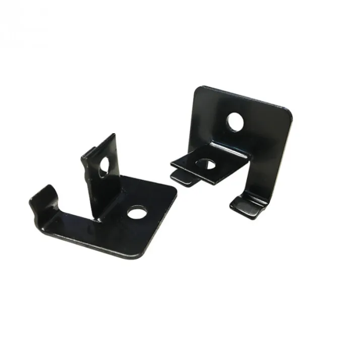 Begin- en eindclip RVS zwart incl schroeven (25 stuks)