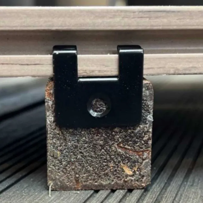 Begin- en eindclip RVS zwart incl schroeven (25 stuks)