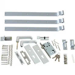 Beslag- hang en sluitwerk set universeel