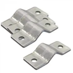 Beslagset draadpaneelklemmen tbv draadmat verzinkt (4 stuks)