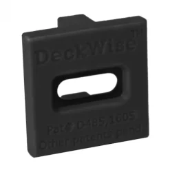 Bevestigingsclips RVS zwart KD incl schroeven (100 stuks)