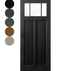 Binnendeur - Balance - Detroit - Hoogwaardig voorgelakt zwart
