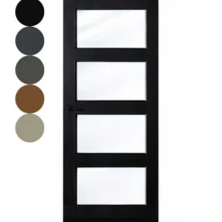 Binnendeur - Balance - Jersey - Hoogwaardig voorgelakt zwart