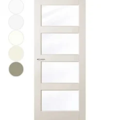 Binnendeur - Balance - Jersey - Hoogwaardig voorgelakt wit