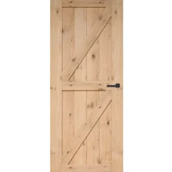 Binnendeur - Cabana Roble - Dos rechts - onbehandeld eiken toplaag