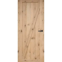 Binnendeur - Cabana Roble - Uno rechts - onbehandeld eiken toplaag