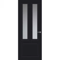 Binnendeur - Cameo - CE121 - Hoogwaardig afgelakt zwart