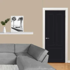 Binnendeur - Cameo - CE09 - Hoogwaardig afgelakt zwart