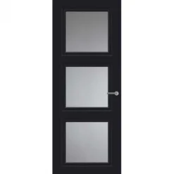 Binnendeur - Cameo - CE106 - Hoogwaardig afgelakt zwart