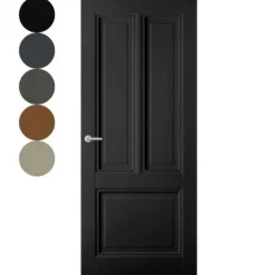 Binnendeur - Classic Black - Zandvoort - Hoogwaardig voorgelakt