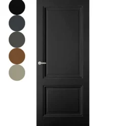 Binnendeur - Classic Black - Bloemendaal - Hoogwaardig voorgelakt