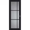 Binnendeur - Front - FR504 - Hoogwaardig afgelakt zwart