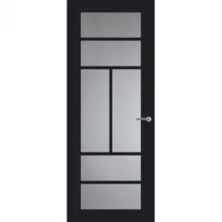 Binnendeur - Front - FR507 - Hoogwaardig afgelakt zwart