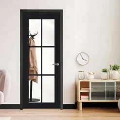 Binnendeur - Front - FR511 - Hoogwaardig afgelakt zwart