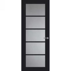 Binnendeur - Front - FR516 - Hoogwaardig afgelakt zwart