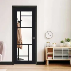 Binnendeur - Front - FR509 - Hoogwaardig afgelakt zwart